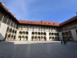 Wawel Castle, patio