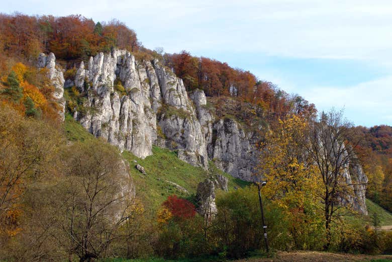 Enjoying the excursion to Ojców National Park 