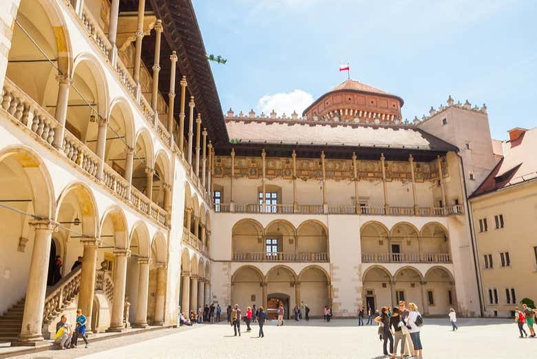 Tour the grounds of the Wawel castle